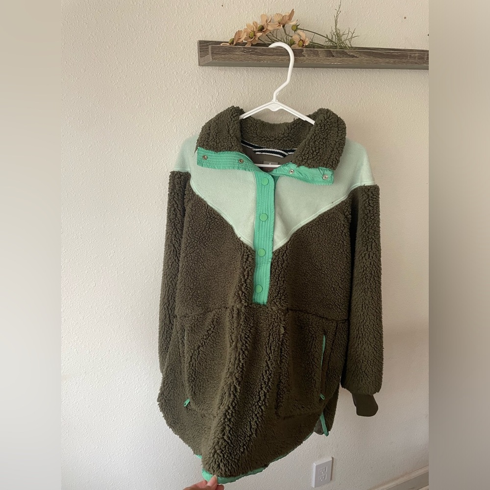 Free People Sherpa pullover